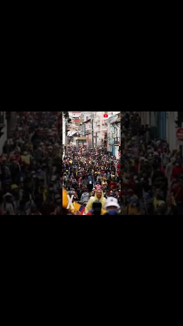 Rising Fuel and Food Prices Ignites Protests as the Indigenous People of Ecuador Revolt #shorts