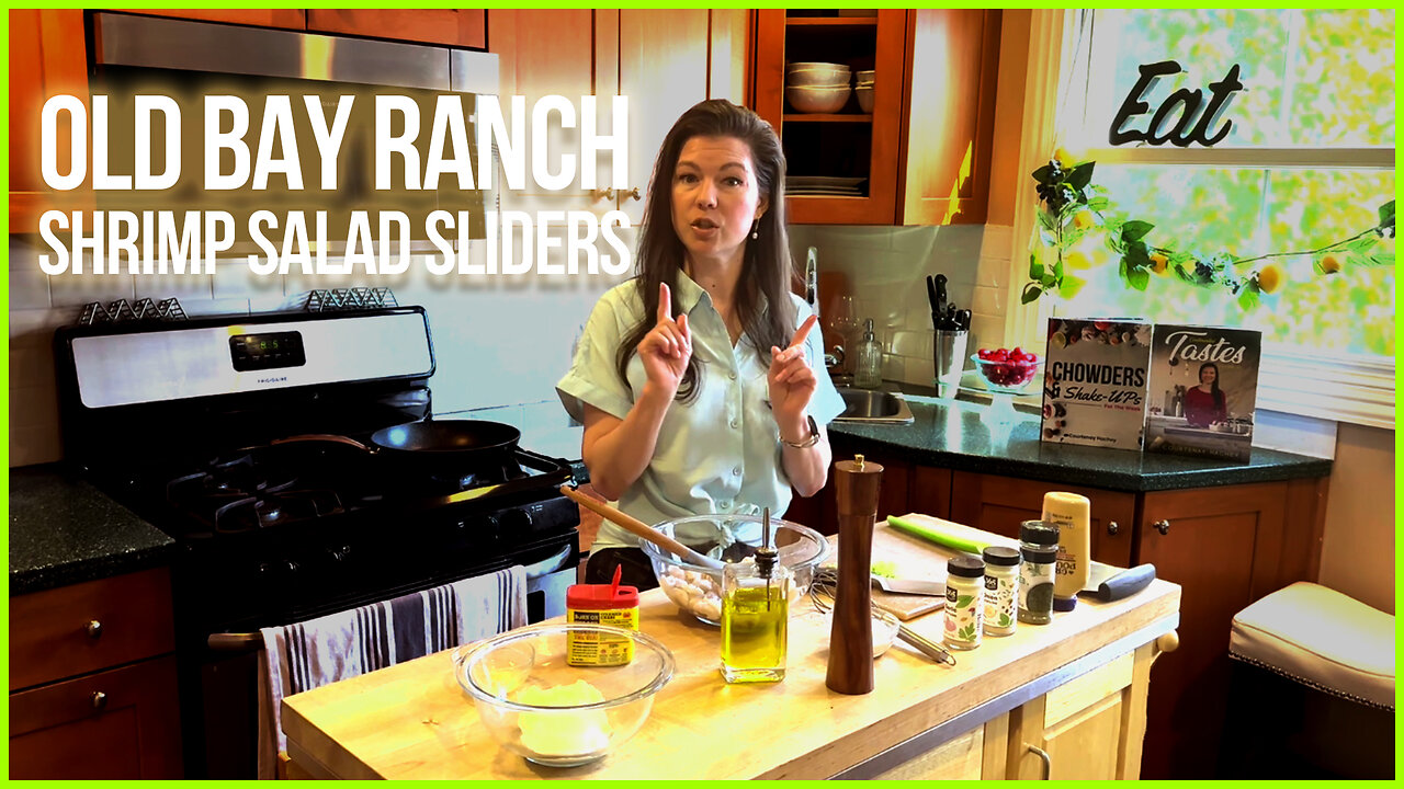 Old Bay Ranch Shrimp Salad Sliders | Easy & Delicious