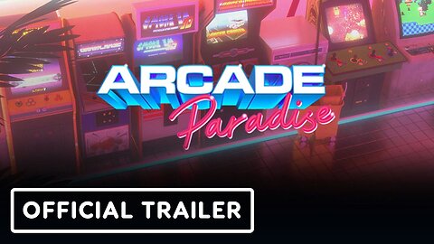 Arcade Paradise VR - Official PS VR2 and PC VR Reveal Trailer | Upload VR Showcase