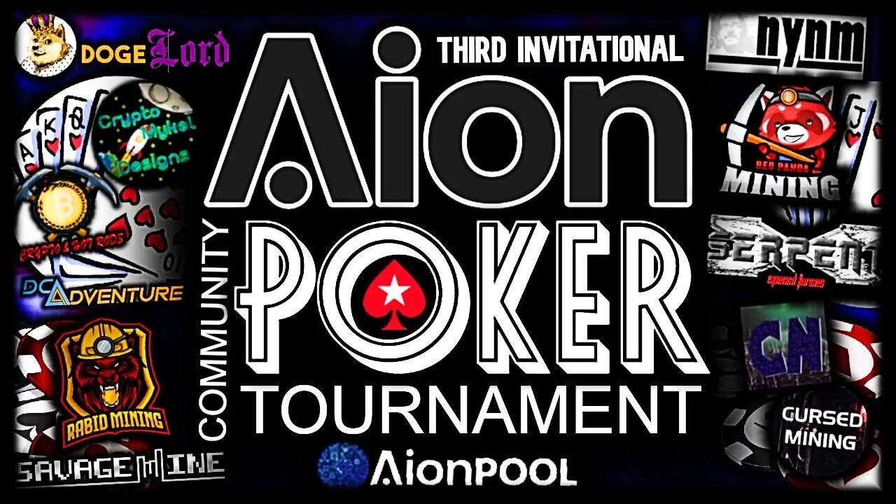 Aion Poker TOURNAMENT Live!!! With Rabid Mining