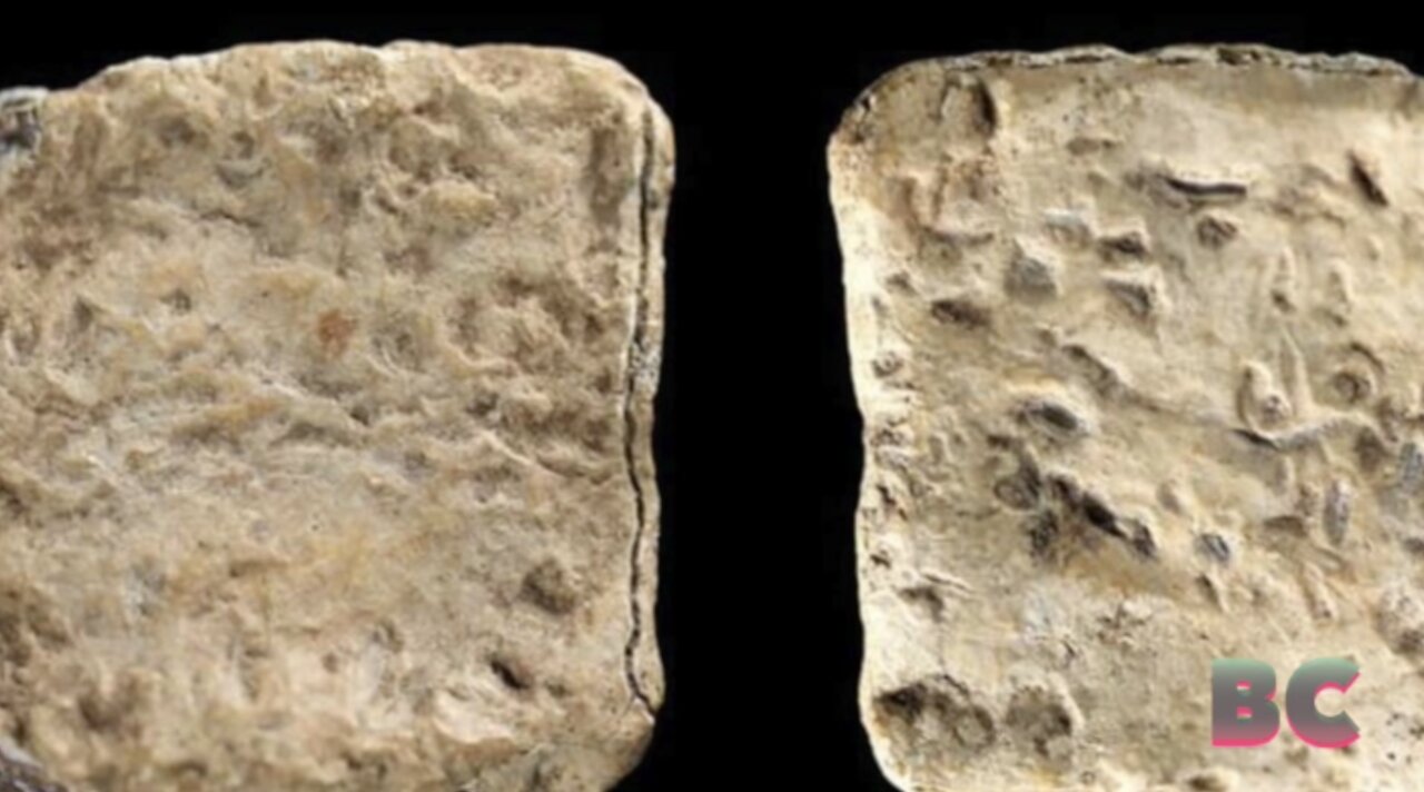 Ancient tablet found on Mount Ebal predates known Hebrew inscriptions