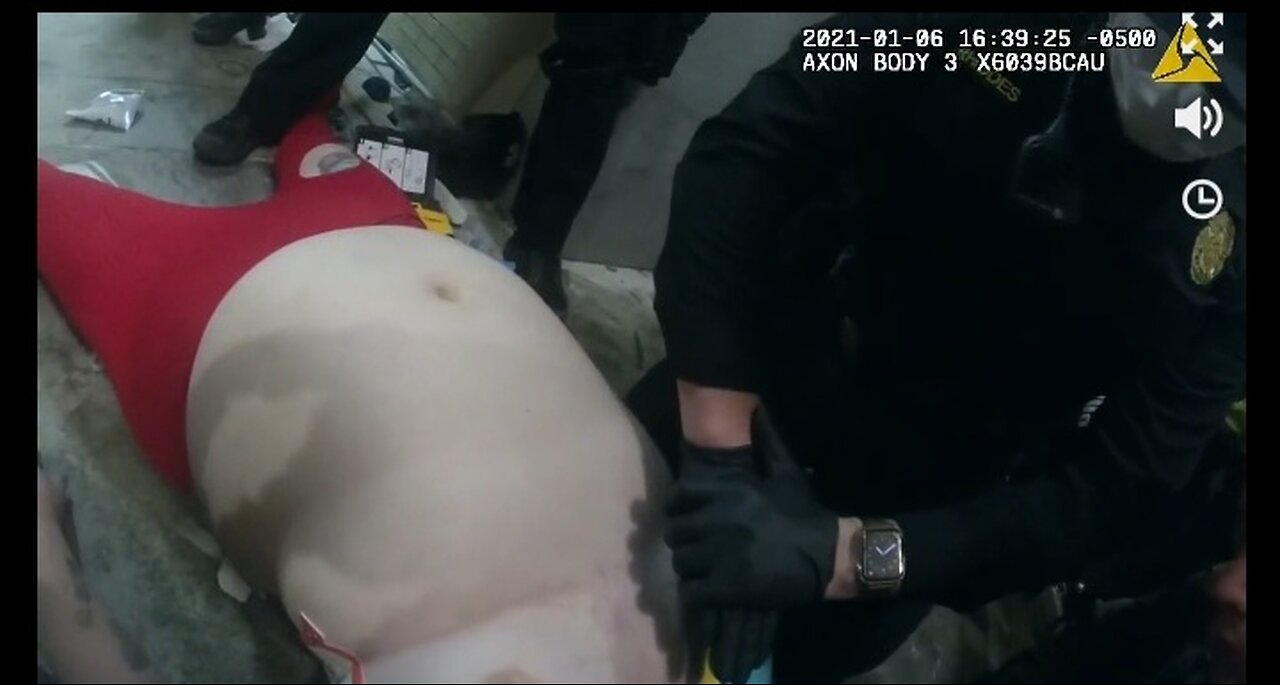 Uncut Police Body Cam Video: Rosanne Boyland J6 Death