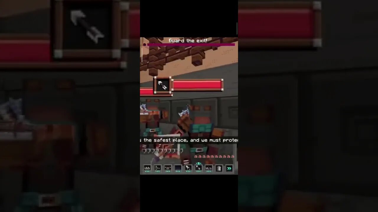 Minecraft Grave Danger Guardas do Castlevania 🏰 #shorts #minecraft #gravedanger
