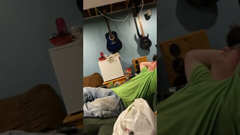 Tim showing off his couch #shorts