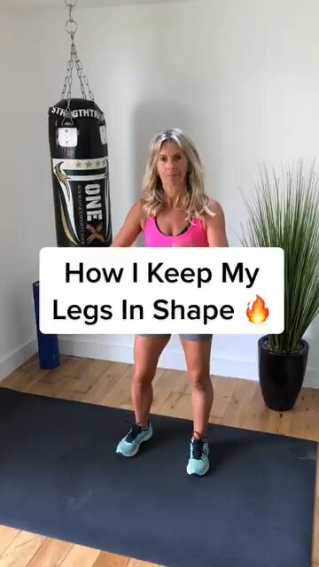 How to keep your legs in shape for over 40s