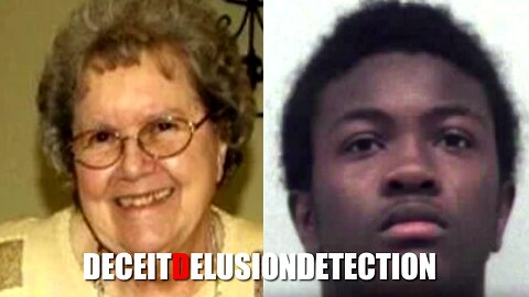 A 77-year-old white female was brutally stabbed to death inside her home by a black teen suspect