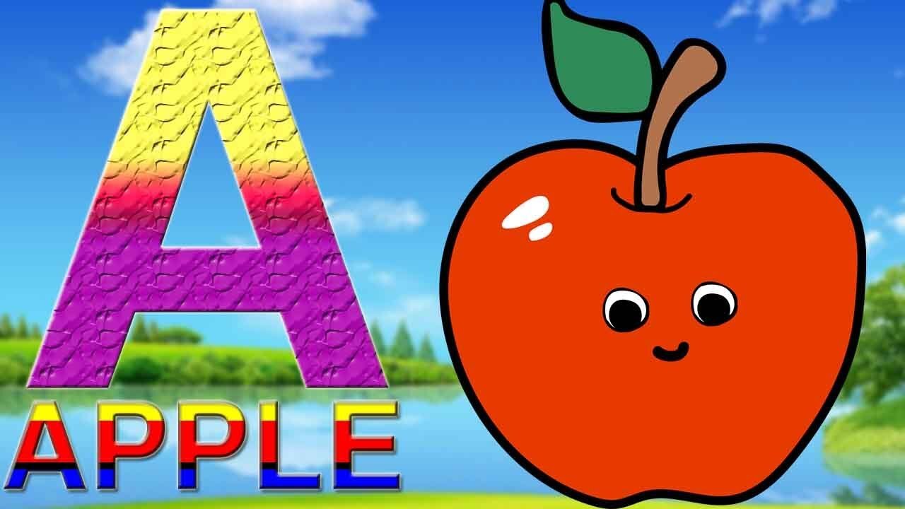 A for apple animation video for toddlers