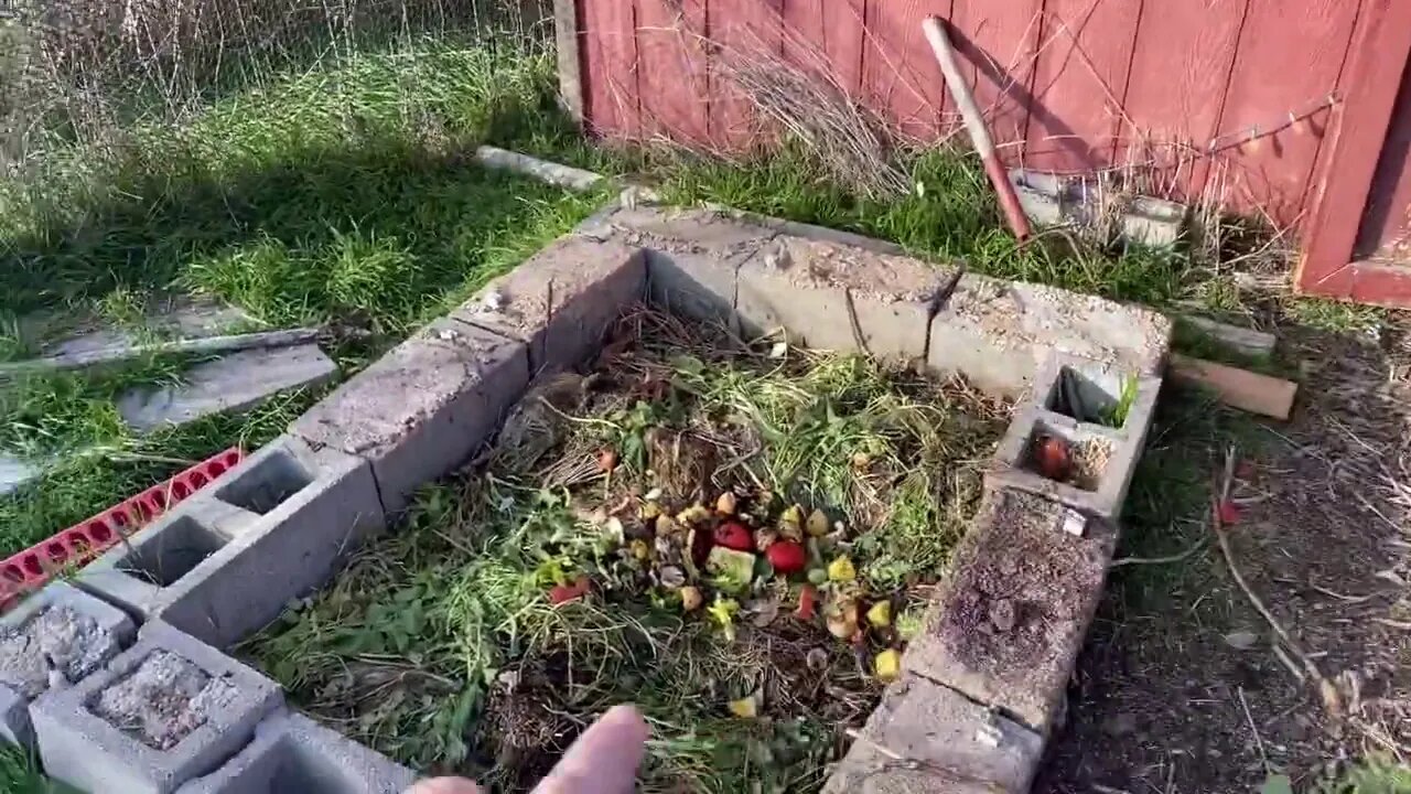 Duck Composting System - Lazy Man Work's One Day a Year