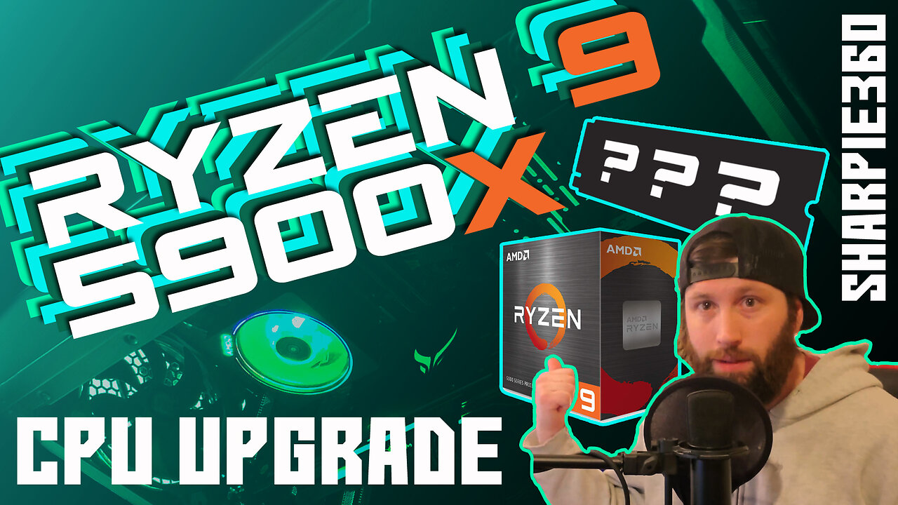 The RIG Gets a New CPU! AMD Ryzen 9 5900X Upgrade + Surprise Drive