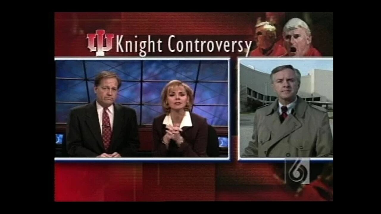 April 12, 2000 - WRTV Indianapolis 6PM Newscast; Bob Knight Under Fire