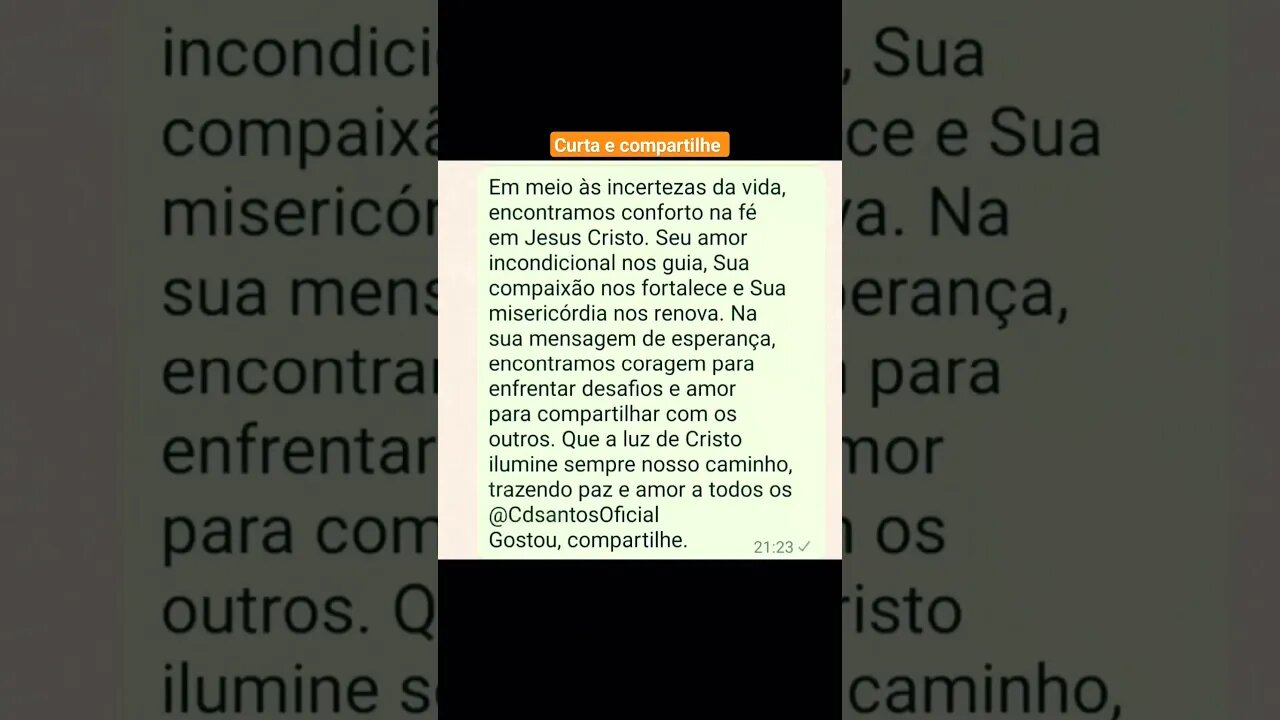 #gratidão #jesus #motivação #constancia #curainterior #cdsantosoficial #jesuscristo #jesuscristo