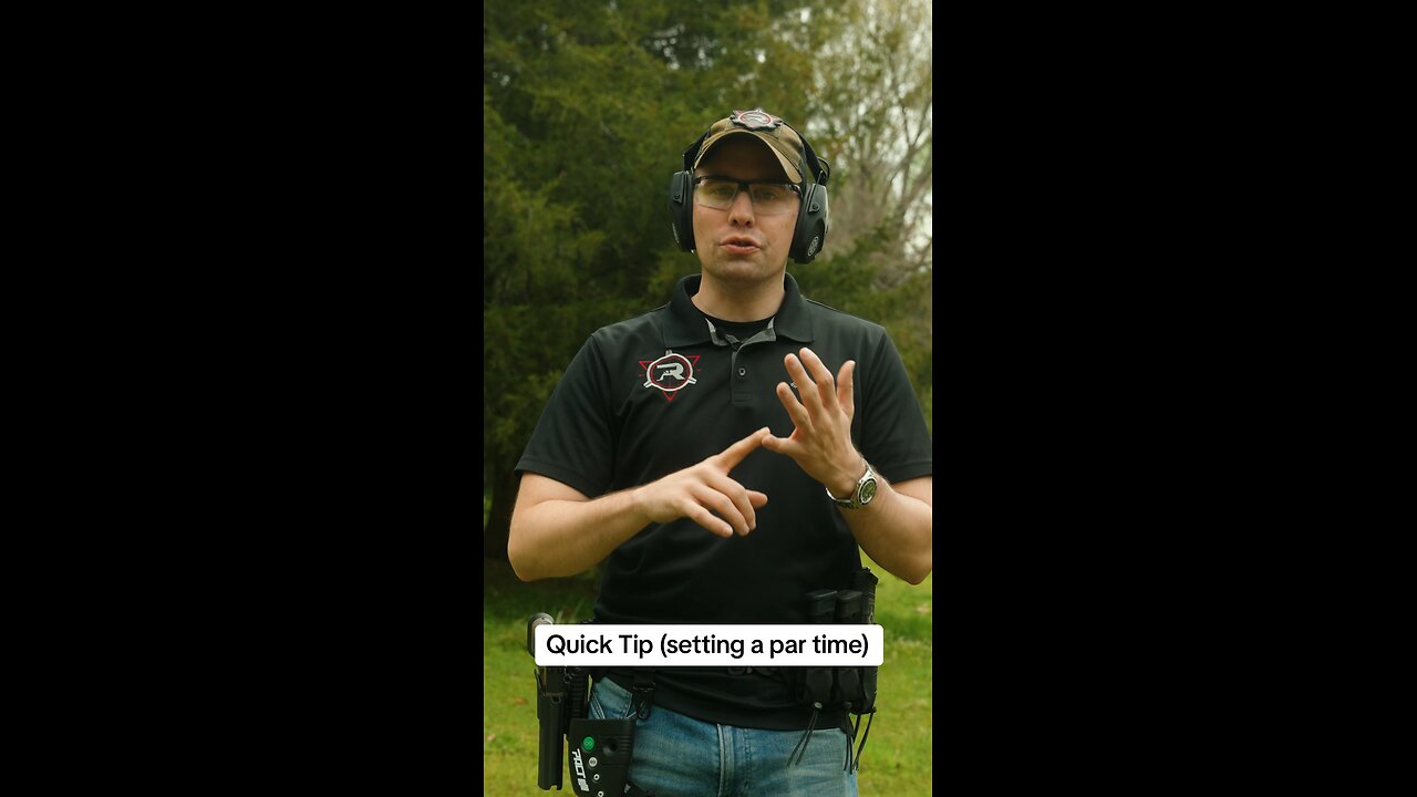 Quick Tip (Setting a Par time)