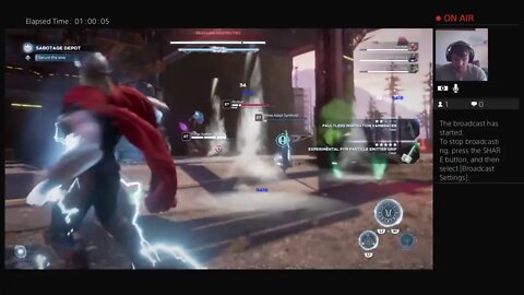 Marvel Avenger (multiplayer) Livestream 3