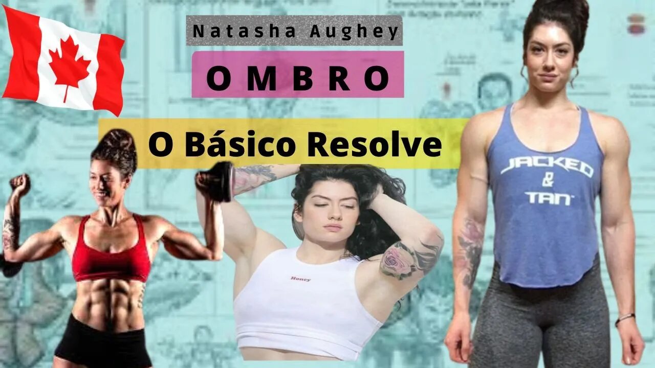 Natasha Aughey - Treino de ombro 😘