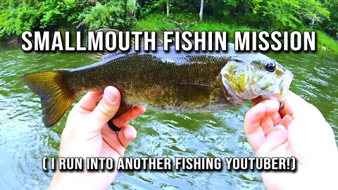 Creek Fishing (We met another Fishing Youtuber on the water!)