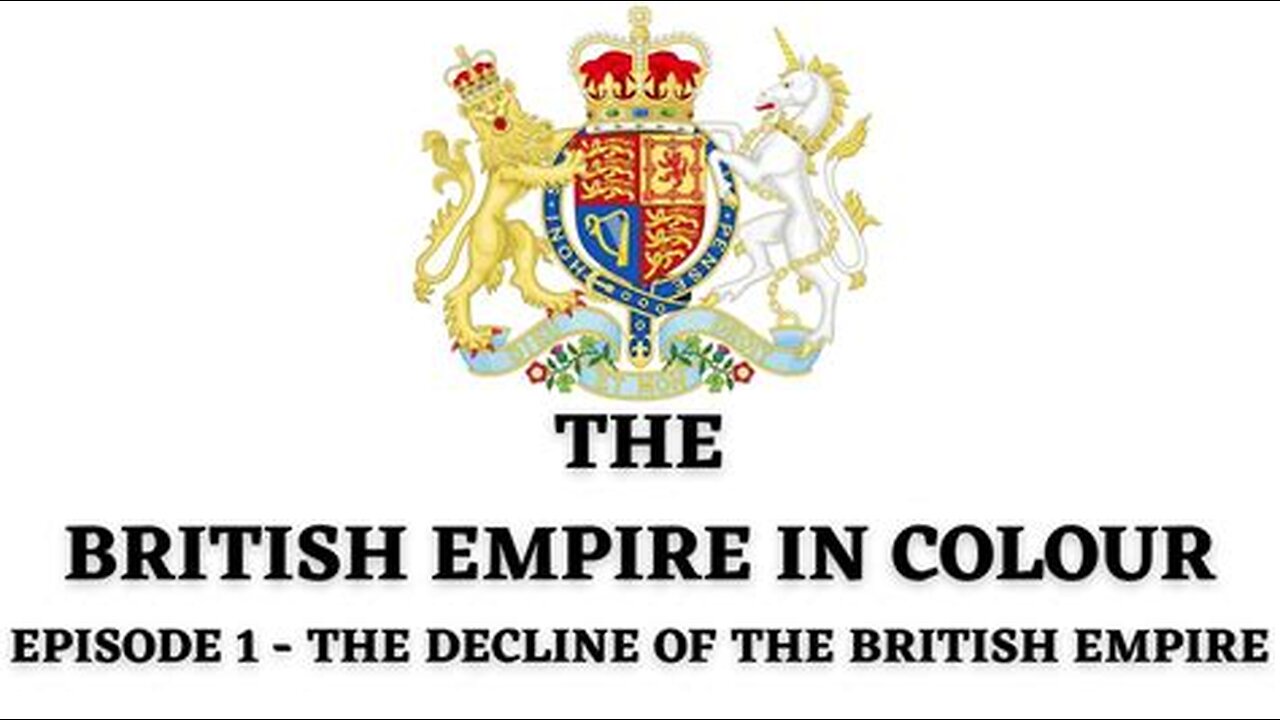 DOCUMENTARY: THE BRITISH EMPIRE IN COLOUR 1 OF 3