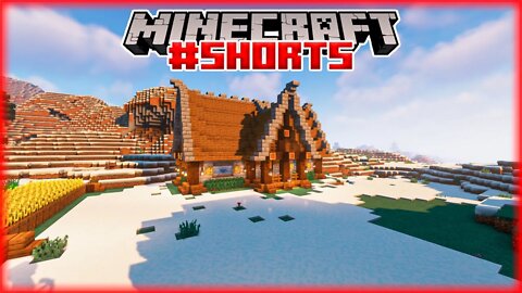 Construindo minha casa no minecraft Survival #Shorts #Minecraft