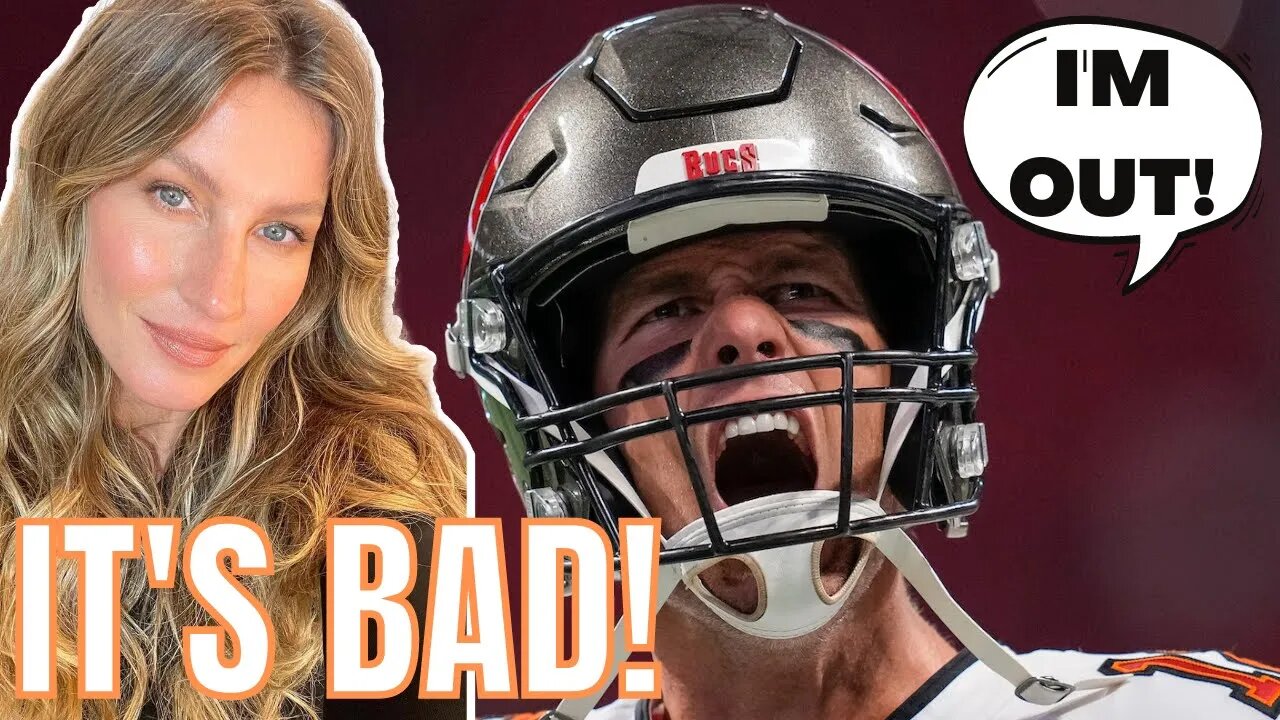 Bucs QB Tom Brady & Gisele Just Got NEXT LEVEL BAD! TB12's NFL Career & Marriage in JEOPARDY?!