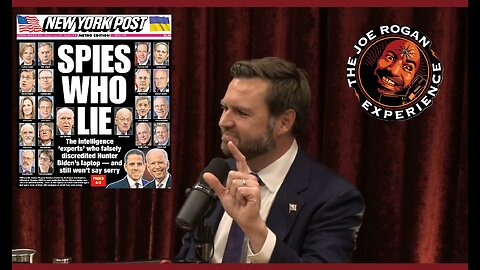 JD Vance Explains to Joe Rogan the 2020 Election Interference