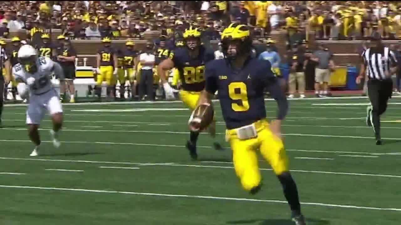 JJ McCarthy has 'it factor,' Jim Harbaugh says after Michigan QB's second start