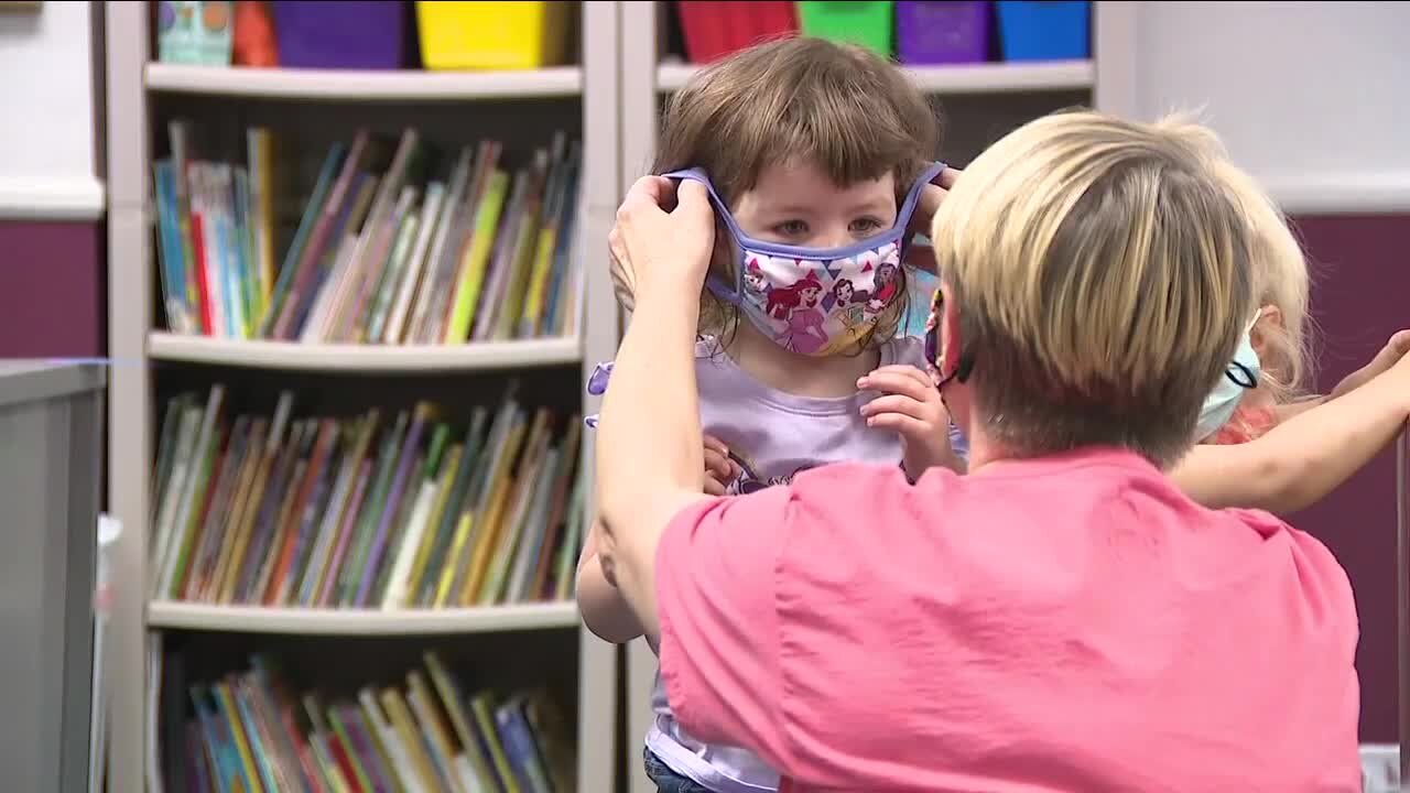 How do you keep a mask on a 2-year old? Colorado child care centers face new challenges