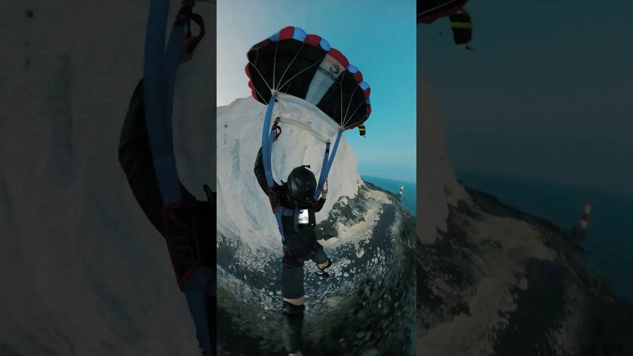 #shorts - sunset 2WAY base jump