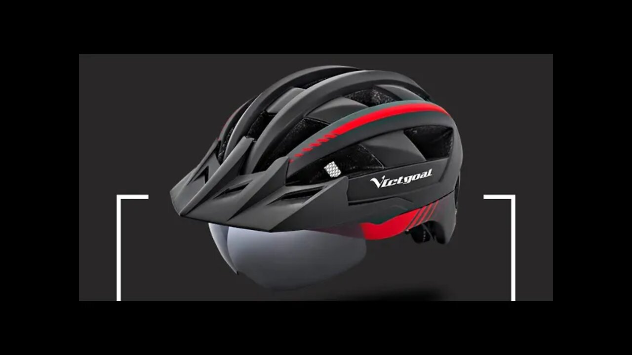 Victgoal Bicycle Helmet LED Mountain