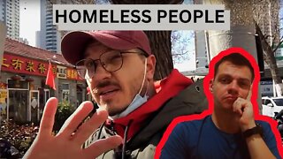 White Guy Reacting to Homeless People IN China videos