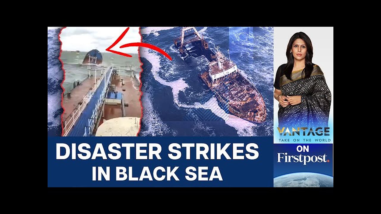 Russian Oil Tanker Sinks in Black Sea: Accident or Act of War? | Vantage with Palki Sharma