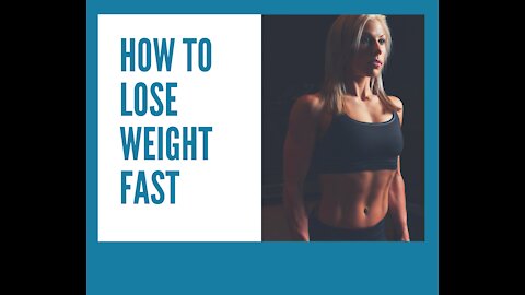 HOW TO LOSE WEIGHT FAST WITHOUT WORKING OUT