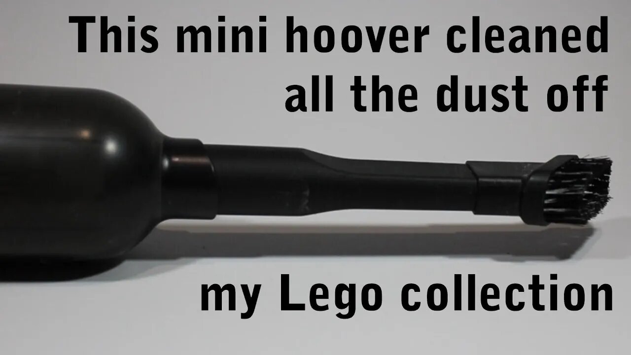 Now there's a MINI HOOVER that can clean your Lego collection! Clean My Bricks honest review