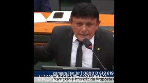 LULA CUT HIS FINGER NOT TO WORK