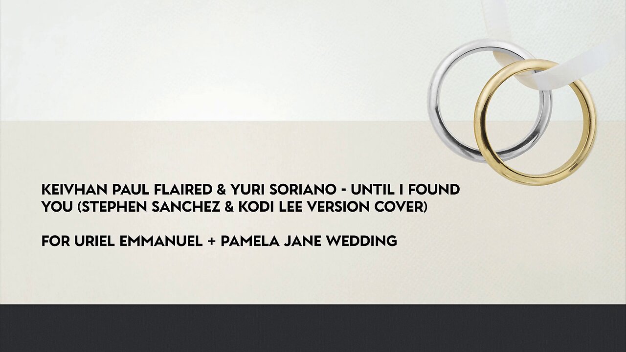 Keivhan Paul Flaired & Yuri Soriano - Until I Found You (Stephen Sanchez & Kodi Lee Ver. Cover)