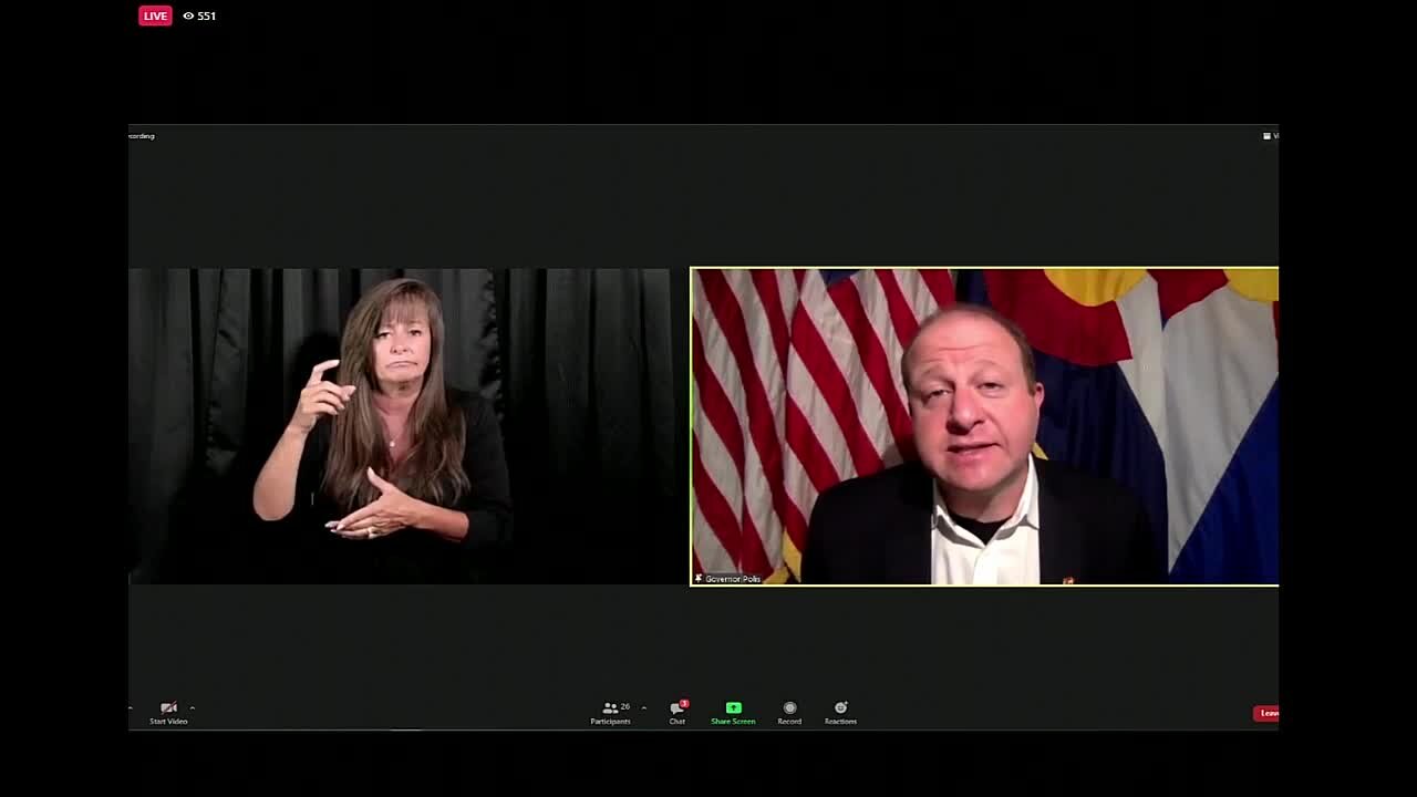 Gov. Jared Polis on booster shot campaign