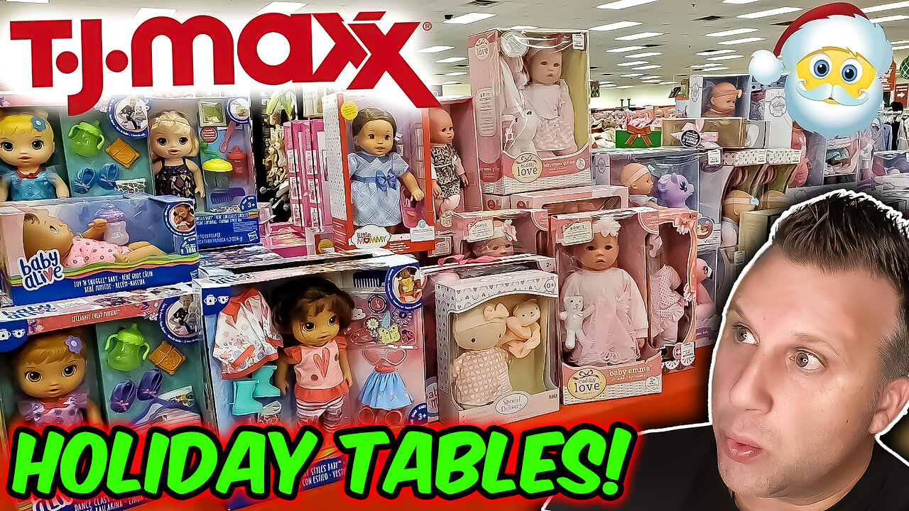 2024 Christmas And Holiday Tables Are Finally OUT At TJ MAXX! Retail Arbitrage For The Holidays!