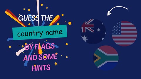 Guess the country by flags and some hints