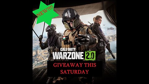 🔴REPLAY I am BAD at warzone 2.0, GIVEAWAY details!!😊