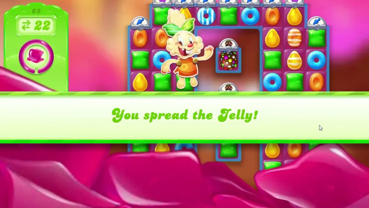 Candy Crush Jelly Saga Level 65