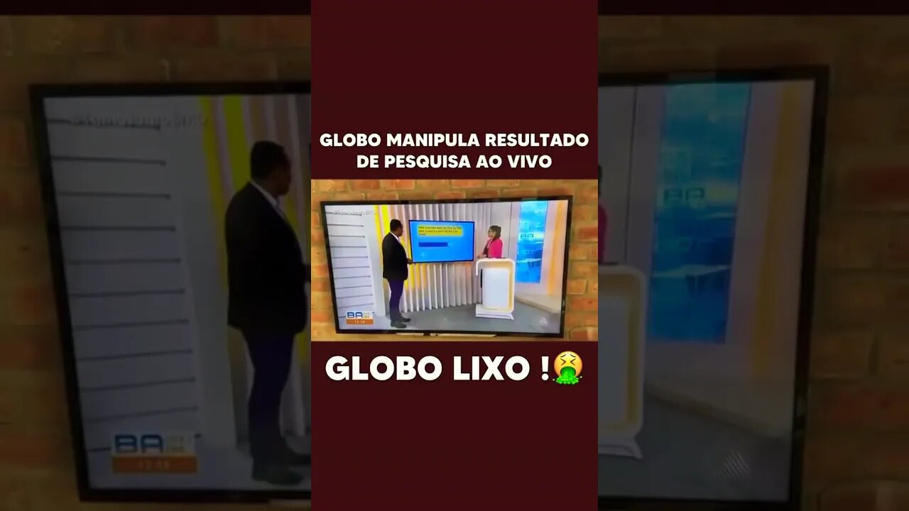 Manipulação no estilo #globolixo