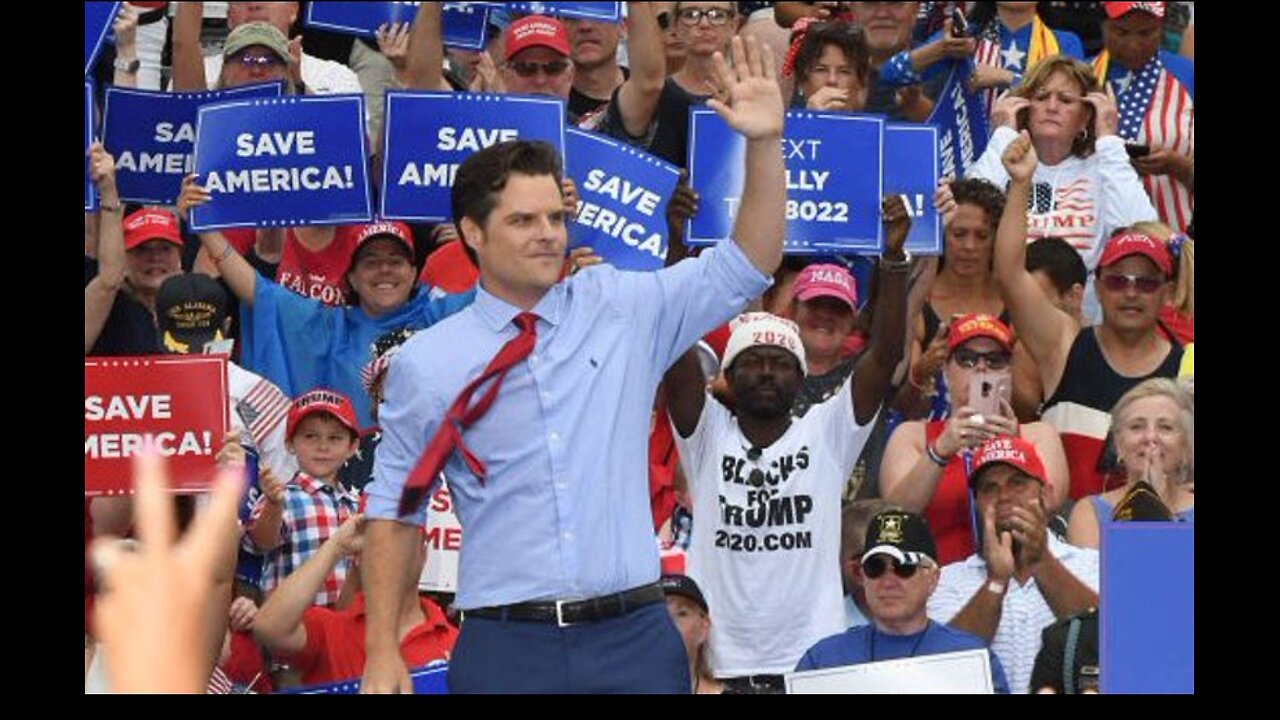 Matt Gaetz Hints at What His Next Job Might Be