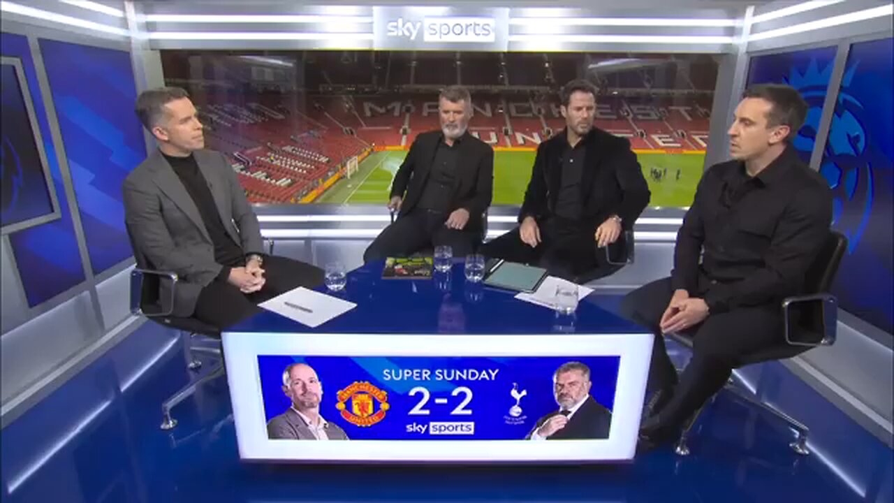 "Everyone relax" | Keane, Neville and Redknapp REACT to Man Utd's draw against Tottenham!