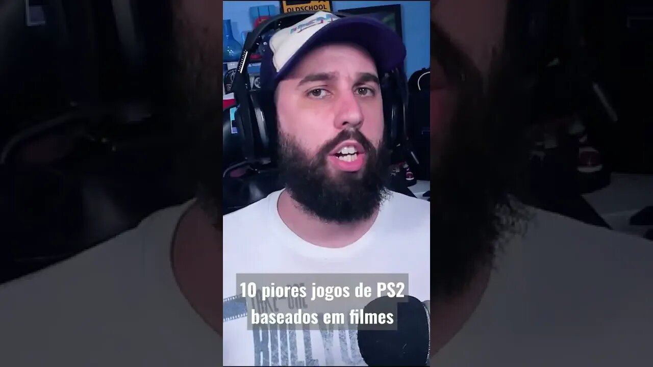 Piores jogos de PS2 baseados em filmes! Se inscreva no canal https://YouTube.com/playmaniahl