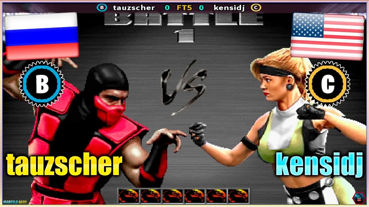 Ultimate Mortal Kombat 3 (tauzscher Vs. kensidj) [Russia Vs. U.S.A.]