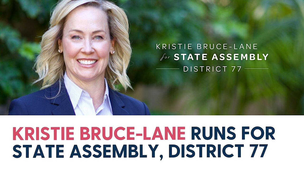 Kristie Bruce-Lane runs for State Assembly, District 77