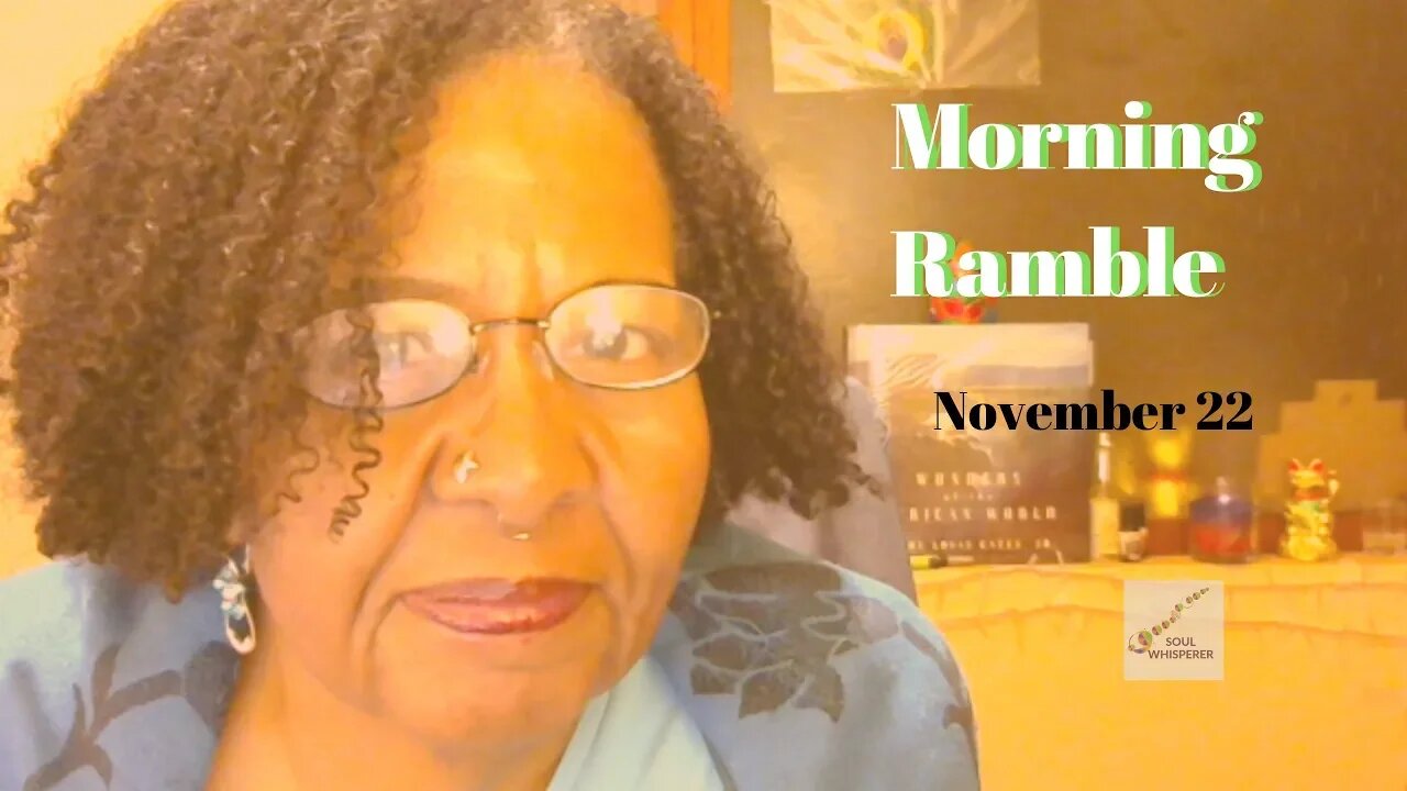 MORNING RAMBLE : Are You Poised and Ready for the New? *