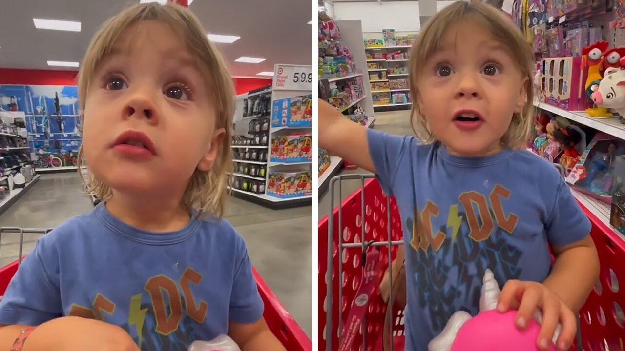 Little Girl's First Trip To Target Is Everything You'd Expect