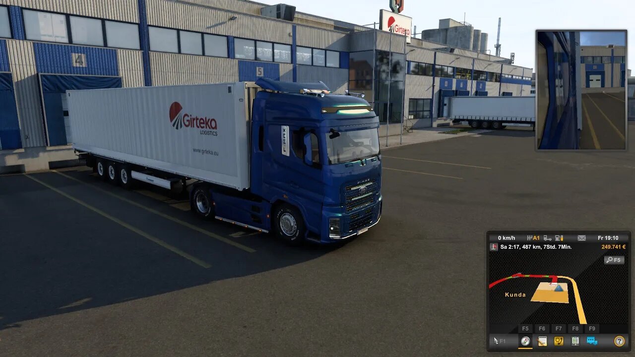 Mit dem LKW durch Europa