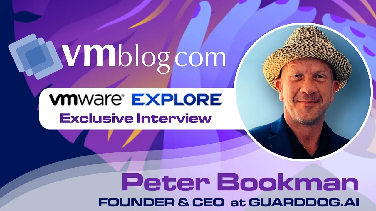 #VMwareExplore 2022 guardDog.AI Video Interview with VMblog (#cybersecurity protection)