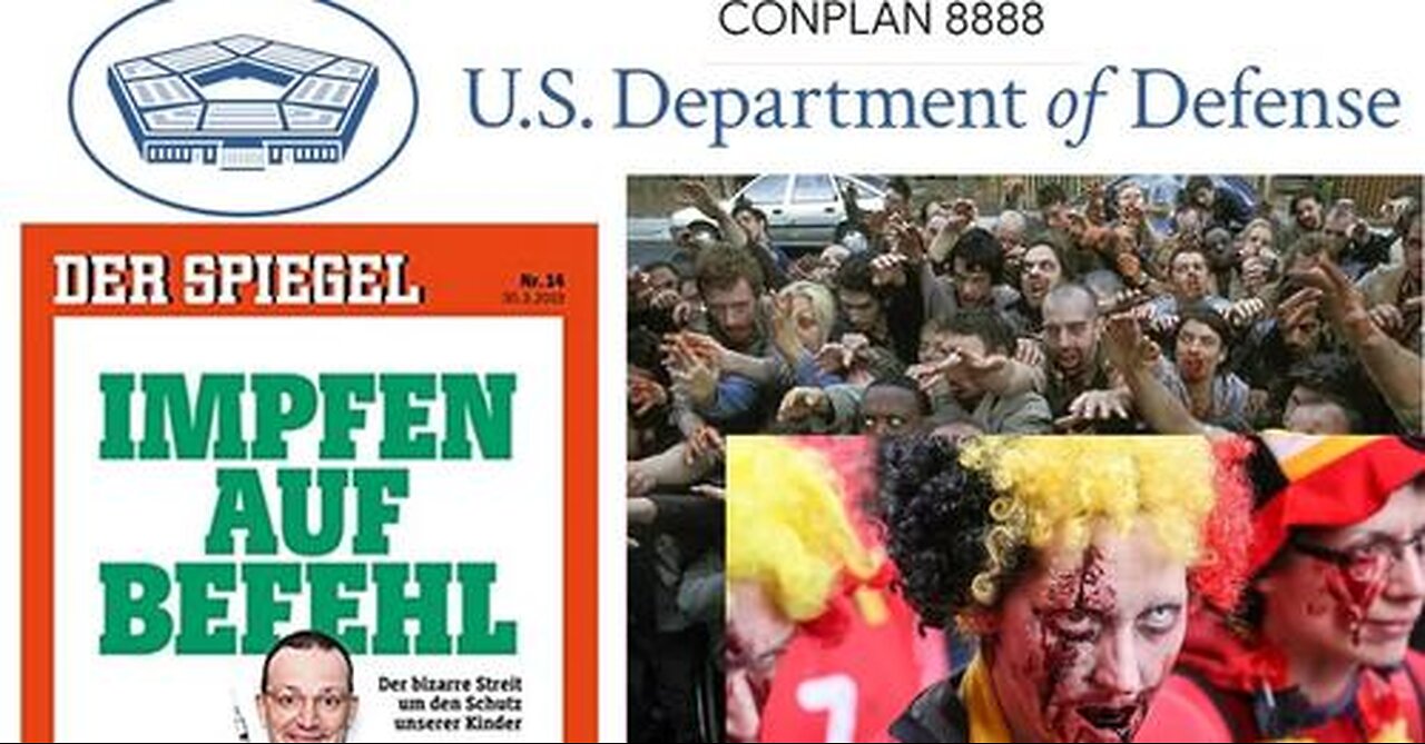 US-CONPLAN 8888 erleben wir gerade eine reale Zombie-Apokalypse COVID19-Masterplan