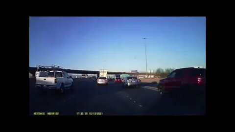 Across 3 Lanes #shorts #dashcams #baddrivers